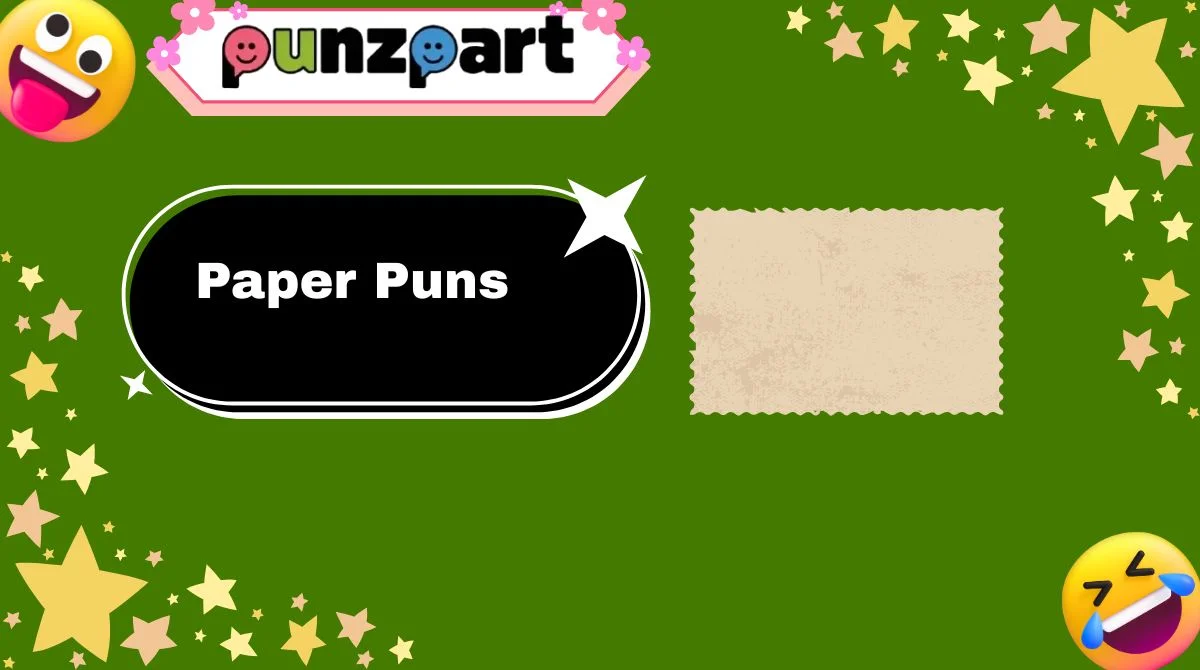 Paper Puns